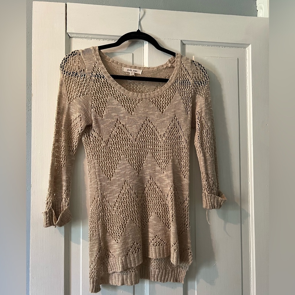 3/4 Sleeve Sweater